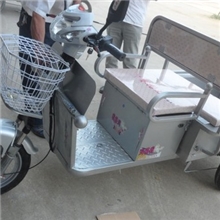 批发订做各种电动三轮车散件简易牛头三开，简易牛头平板车