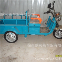 徐州电动三轮车太子头平板车弯梁车架的单开后门