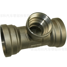 青岛供应硅溶胶精密铸造异型管接头配件investmentcasting