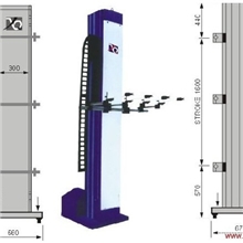 广西静电喷涂往复机升降机