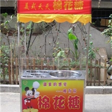 手推电动棉花糖机适合人多密集的商业街