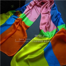 外贸正品高档香家100%桑蚕丝真丝丝巾围巾披肩两用大牌厂家批发