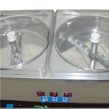 供应双锅全自动炒冰机