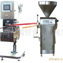 瑞恒牌气动铝丝自动双卡封口灌肠机&mdash;&mdash;诸城瑞恒专业生产