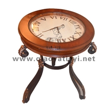 QYG01934钟面装饰边几