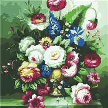 《花容》【厂家直销】diy数字油画新潮礼品时尚装饰40x50cm