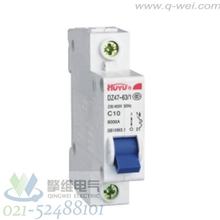 环宇小型断路器DZ47-63DZ47-1001PC型B型低压断路器批发