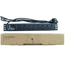 防盾德国技术高效8位多功能机柜防雷插排高效防雷插座