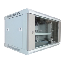 央视网广交会推荐防盾品牌豪华型挂壁式网络机柜，6U机柜