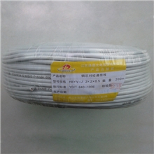 通鼎HYV电信级四芯电话线室内双绞电话线