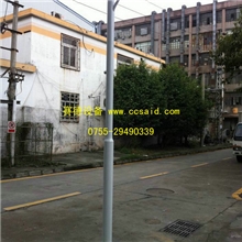 首选立杆厂家，加工定做安防监控工程专用，摄像机支架、立杆