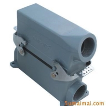 供应4针6针24针矩形插座、重载连接器、热流道插头插座