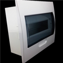 梅兰箱布线箱强电箱空开专用箱漏保箱10回路暗装透明