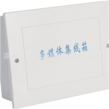 15&times;20塑料豪华型电视电话分线箱,接线盒，弱电箱,多媒体集线箱
