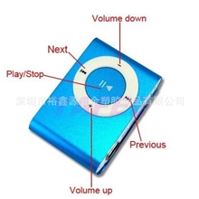 640*480彩色MP3夹子+录像功能摄像机