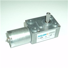 AlongJGY-370蜗轮蜗杆减速马达直流减速电机方形减速箱电机