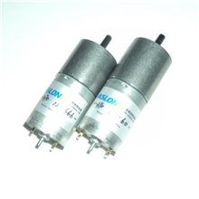 ASLONGJGA25-370RC碳刷直流减速马达电机尾部出轴可装编码器