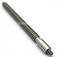 长轴加工，ISO认证CNC走心车床车铣复合加工细长轴/涡轮杆/丝杆