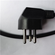 以色列三插电源线深圳生产以色列两插电源线厂家