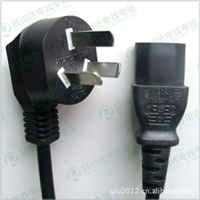 多国认证电源线、电源线批发、国标三插品字尾电源线