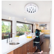 厂家供应LED感应灯/8W贴片LED人体感应灯/应急感应吸顶灯