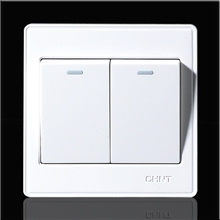 正泰开关插座7E系列二开双控开关10A250V促销中