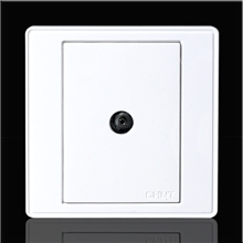 正泰开关插座7E系列单电视插座一位电视插座促销中