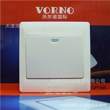 【厂家直销】工程大板开关/86型墙壁开关插座/面板/一开