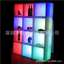 LED发光桌子、发光立方体、LED发光吧台、户外家具、塑料陈列架