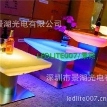led充电发光酒吧桌发光变色家具发光桌子婚庆七彩桌户外桌子