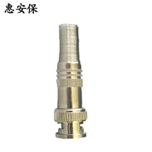 BNC接头监控摄像机免焊接视频头螺纹锁紧监控视频线专用