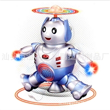 【乐美玩具】机器人模型电动灯光音乐跳舞机器人玩具批发混批