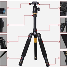 轻装时代Q-999轻便旅游摄影三脚架便携独脚架镁合三角架全景云台