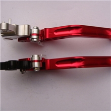 摩托车改装手柄CNC牛角手柄CNC装饰品可调节伸缩折叠手柄