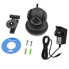 家用经济型移动侦测报警百万高清监控摄像头WIFI网络摄像机