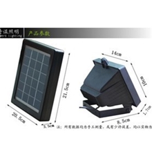 【优质】42LED3.5W太阳能灯户外庭院灯超亮草坪灯led射灯壁灯