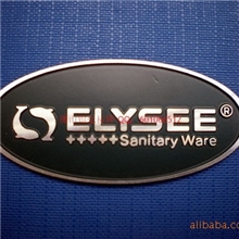 供应椭圆形铝标牌水族器材铝标牌