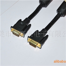 淘宝VGACABLEHP15PM-MVGA线视频传输线公对公有磁环