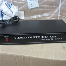 惠威视机架式16进32出视频分配器HUS-1632JIC芯片控制稳定