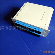 阻燃塑料/1分16插片盒、六位导轨、熔纤盘、分路器塑封盒、金属环