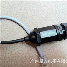 M22防水RJ45接头，M22防水连接器，RJ45防水接头，M22户外接头