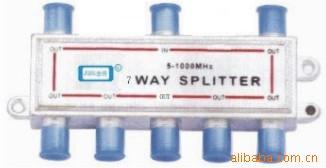 有线电视六分配器,数字电视分支分配器,数字双向分支分配器,