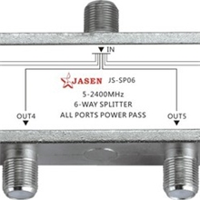 功分器卫星六功分器6-waysplitterJS-SP06