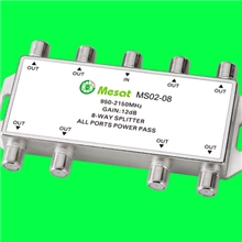 有源卫星信号八路功分器