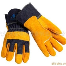 供应金黄色全掌手套