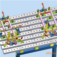 槽孔系三维组合工装定位铸铁工装五金夹具焊接夹具柔性夹具