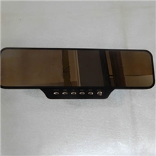 F10后视镜型高清360&deg;全景行车记录仪倒车后视镜三镜头广角