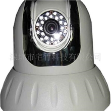 供应红外防水摄像机距离30米匀速球彩色摄像机