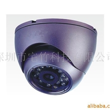 供应红外防水摄像机距离30米海螺型防爆彩色半球