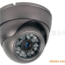 彩色金属海螺半球型摄像机
